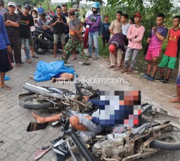 Motor Ditabrak Pemabuk, Penggali Makam Covid-19 TPU Delta Prayolo Sidoarjo Tewas