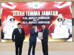 Masa Tugas Isa Anshori Habis, Subandi Kembali Jabat Plt Bupati Sidoarjo
