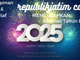 Pimpinan dan Staf republikjatim.com Mengucapkan Selamat Tahun Baru 2025