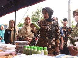 Tinjau Produk UMKM Warga Perumahan di Taman, Wabup Dorong UMKM Sidoarjo Naik Kelas