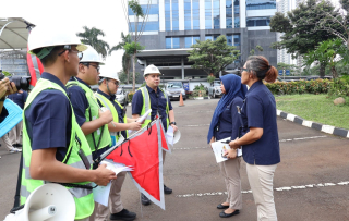 Jasaraharja Putera Tingkatkan Kesiapsiagaan Lewat Simulasi Gempa Bumi dan Kebakaran