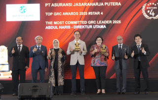 Jasaraharja Putera Raih Penghargaan TOP GRC Awards 2025, Wujud Komitmen Tata Kelola dan Manajemen Risiko Berkelanjutan