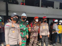 Banser Jatim Turut Aktif Evakuasi Korban Ambruknya Bangunan Musala Ponpes Al Khoziny Buduran Sidoarjo