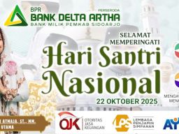 Direksi Beserta Staf BPR Bank Delta Artha Perseroda Mengucapkan Selamat Memperingati Hari Santri Nasional 2025