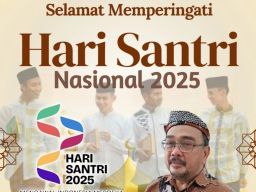 Kepala dan Staf Dinas Perumahan Permukiman Cipta Karya dan Tata Ruang Sidoarjo Mengucapkan Selamat Hari Santri Nasional