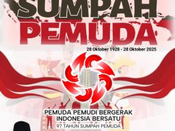 Pimpinan dan Anggota DPRD Kabupaten Sidoarjo Mengucapkan Selamat Hari Sumpah Pemuda Tahun 2025