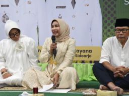 Peringati Hari Santri 2025, Wabup Sidoarjo dan Seluruh ASN Gelar Tabligh Akbar di Masjid Agung