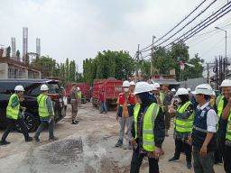 Sidak Proyek Pembangunan RSUD Sedati Rp 51,7 Miliar, Wabup Sidoarjo Kecewa Rekanan Baru Kerjakan 13 Persen