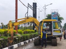 Atasi Banjir di Depan Lippo Plaza Sidoarjo, Mesin Pompa Air Disiagakan 24 Jam Optimalkan Normalisasi Saluran