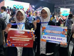 Bermodal Isu Kesehatan Mental Remaja, Dua Siswi SMA Al Muslim Raih Medali Perunggu di Ajang OPSI 2025