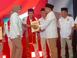 Lantik 18 PAC dan Pengurus Sayap, Partai Gerindra Sidoarjo Ditarget Menang di Pemilu 2029 Geser Pemenang Lama PKB