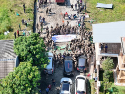 Aktivis Perempuan Sidoarjo Kecam Arogansi Satpol PP Sidoarjo Saat Pembongkaran Paksa Tembok Mutiara Regency