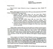 Baca juga : Sudah Jadi BB Mabes Polri, Somasi Bupati Sidoarjo Soal Pengembalian 3 Sertifikat Langsung Ditanggapi Rahmat Muhajirin