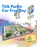 Pemkab Sidoarjo Terapkan Parkir Non Tunai QRIS Sekaligus Siapkan Kantong Parkir Saat CFD