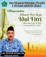 thumbnail Pimpinan Beserta Staf Dinas Perumahan Permukiman Cipta Karya dan Tata Ruang Mengucapkan Selamat Hari Raya Idul Fitri