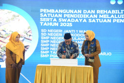 Siapkan Dana Rp 40,6 Miliar, Pemerintah Pusat Gerojok Revitalisasi 45 Satuan Pendidikan dan 1.577 IFP di Sidoarjo