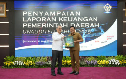 Serahkan LKPD Unaudited 2025 ke BPK Tepat Waktu, Bupati Sidoarjo Berharap Standarisasi Laporan dan Targetkan WTP ke 13