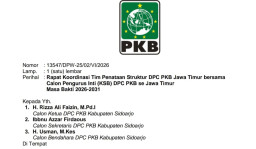 Baca juga : KSB DPC PKB Sidoarjo Terbentuk, Nakhoda Baru Diperkenalkan Abah Usman Siap Bekerja Total Jadi Bendahara