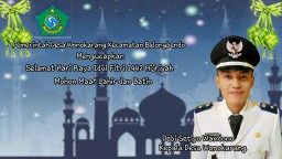Pemerintah Desa Wonokarang Mengucapkan Selamat Hari Raya Idul Fitri 1442 Hijriyah