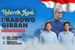 Capres Prabowo Dijadwalkan Hadir Deklarasi Derek Kiai Pesantren Bumi Shalawat Sidoarjo