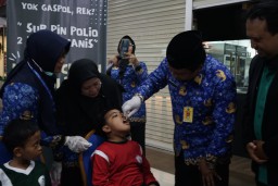 Targetkan Sidoarjo Bebas Polio, Dinkes Gelar Sub PIN Polio Putaran Kedua