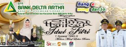 Seluruh Jajaran Direksi dan Karyawan BPR Delta Artha Mengucapkan Selamat Hari Raya Iedul Fitri 1 Syawal 1445 Hijriyah Mohon Maaf Lahir dan Batin