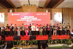 Deklarasi Damai Pilkada Sidoarjo 2024, Paslon SAE Genjot Sosialisasi Program Pro Rakyat Abaikan Black Campaign