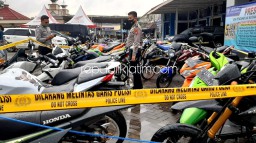 Puluhan Motor Hasil Razia Malam Tahun Baru Dikembalikan ke Pemilik, Syaratnya Melengkapi Onderdil Standar