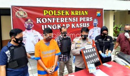 Pemuda Pengedar Sabu-Sabu Asal Tropodo Diringkus Petugas Polsek Krian, Berdalih Untuk Biaya Nikah