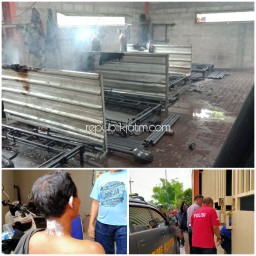 Pabrik Scaffolding di Sidoarjo Terbakar, 1 Orang Tewas 9 Terluka