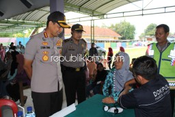 Cuaca Ekstrim, Polresta Sidoarjo Gelar Pengobatan Gratis