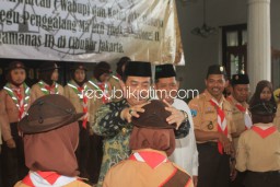 Wabup Sidoarjo Lepas Kontingen Sako Pramuka Maarif Sidoarjo