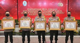 Polresta Sidoarjo Raih Penghargaan Pelayanan Prima dari Kementerian PANRB