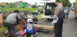 Ibu Rumah Tangga Asal Gedeg Mojokerto Tewas Terlindas Truk Tronton di Jalur Mojokerto - Surabaya