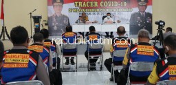 349 Bhabinkamtibmas Polresta Sidoarjo Digembleng Kemampuan dan Perannya Sebagai Tracer Covid-19