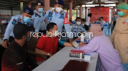 Pertama di Jatim, WBP Lapas Porong Survivor Covid-19 Donorkan Darah Plasma Konvalesen