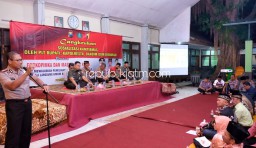 Jelang Pilkades, Kapolresta Sidoarjo Tekankan Kerukunan dan Persaudaraan