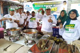 Demi Generasi Emas Sidoarjo, BHS Gelorakan Budaya Gemar Makan Ikan