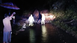 Jalur Ponorogo-Trenggalek Tertimbun Longsor, Tertutup Batu Besar