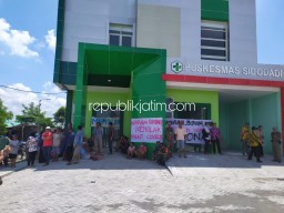 Warga Tolak Puskesmas Sidodadi Dijadikan Tempat Isolasi Pasien Covid-19