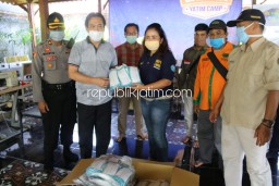 Pemkab Sidoarjo Salurkan 1.000 Masker Ke Posko Relawan Covid-19