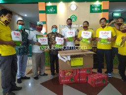 Perangi Covid-19, BHS dan Golkar Sidoarjo Beri Bantuan Ratusan APD untuk Rumah Sakit Rujukan