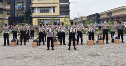 Polresta Sidoarjo Distribusikan Ribuan Paket Sembako Covid-19 Melalui Polsek Masing-Masing 200 Paket