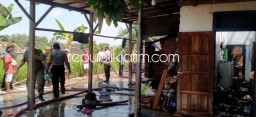 Ditinggal Ke Sawah, Rumah Warga di Ponorogo Ludes Terbakar