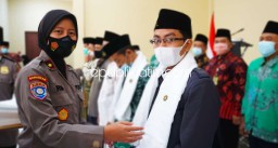 Puluhan Pengurus Dai Kamtibmas Sidoarjo Dikukuhkan Kasat Binmas Polresta Sidoarjo