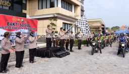 Bhabinkamtibmas-Babinsa Sidoarjo Kompak Sebar 1.000 Paket Sembako Peduli Covid-19