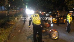 Ratusan Remaja Di Bawah Umur Bersama Motornya Terjaring Razia Balap Liar di Ponorogo