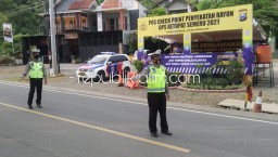 Antisipasi Mudik, Perbatasan Ponorogo Wonogiri Dan Trenggalek Mulai Diberlakukan Penyekatan