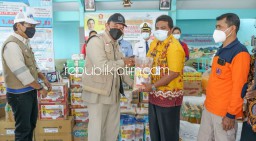 BHS dan PT DLU Peduli Korban Gempa Lumajang, Salurkan Bantuan Sembako dan Logistik Apresiasi Penanganan Bencana
