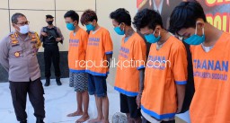 Komplotan Begal di Kawasan Museum Mpu Tantular Diringkus Bersama Dua Penadah